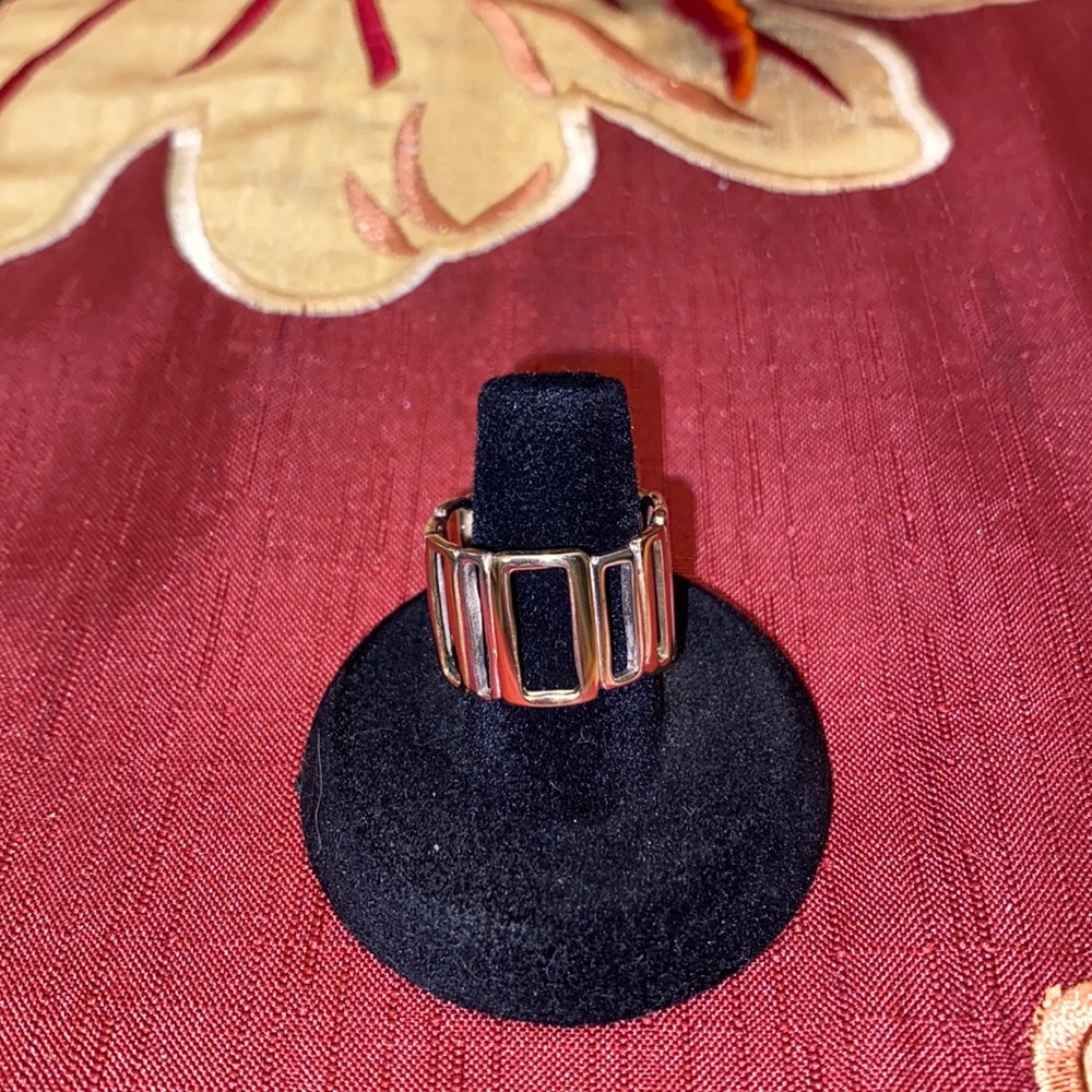 Silpada Silver Geometric Ring